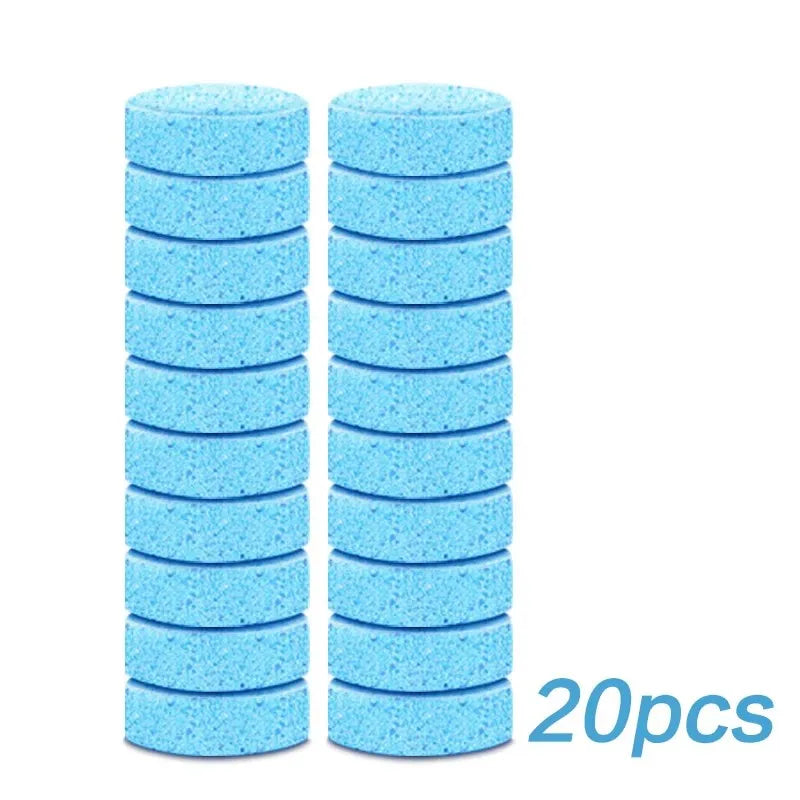 10/50/70pcs Solid Cleaner Car Windscreen Wiper Effervescent Tablets Glass Toilet Cleaning Car Accessories