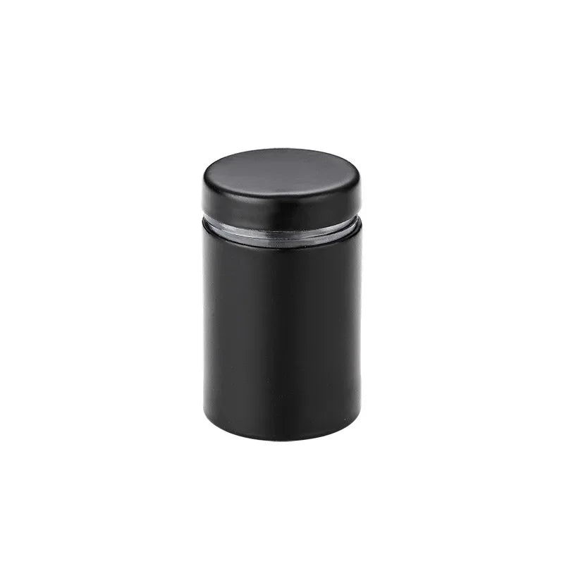 Stainless Steel Advertise Fixing Screw Black Dia 12mm For Acrylic Picture Frame Glass Sign Standoff Nail Wall Mount Pack of 20