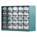 Hardware Storage Organizer, 25 Grids Drawer Parts Cabinet, Plastic Hardware Storage Organizer for Nuts Bolts Crafts Tool