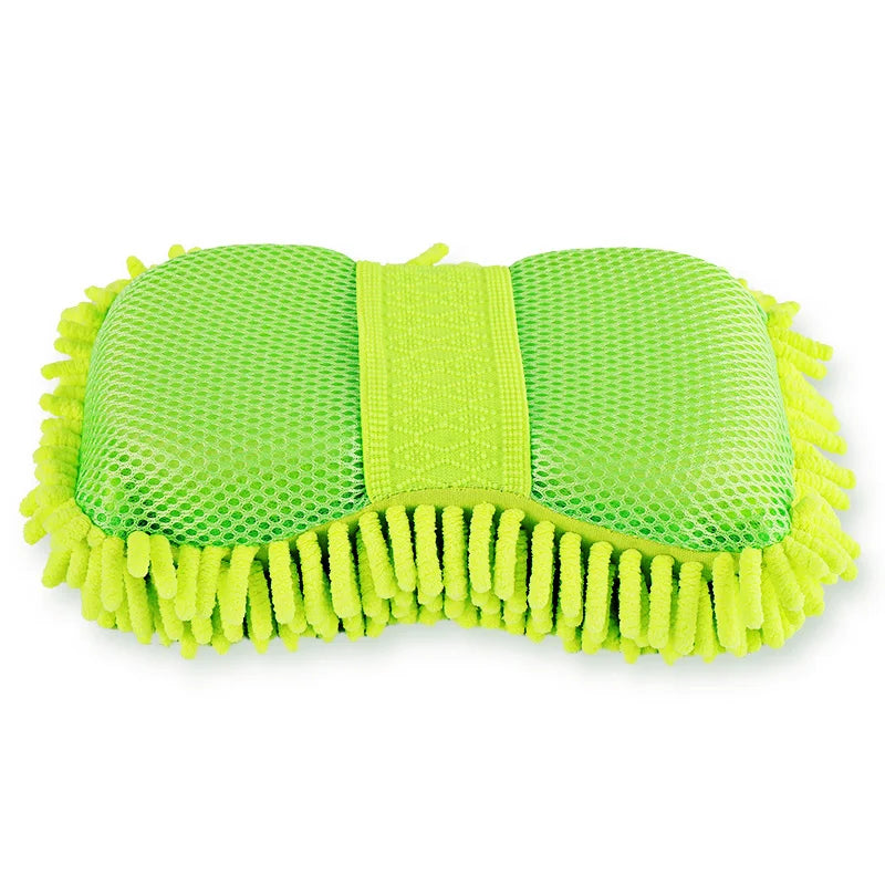 Thick car wash sponge, specialized cleaning mop for car cleaning, plush car supplies, soft and portable