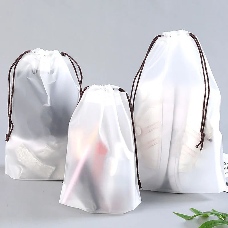 5/10/20PCS Portable Shoe Drawstring Eco Storage Bag for Sundries Travel Makeup Bag Storage Bag Shoe and Sock Bag Clothing Storag