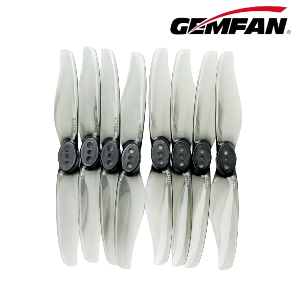 4Pairs Gemfan Hurricane 3018 1.5mm 3x1.8 3 Inch 2-Blade RC Propeller Drone Quadcopter FPV Racing DIY Accessories Spare Parts