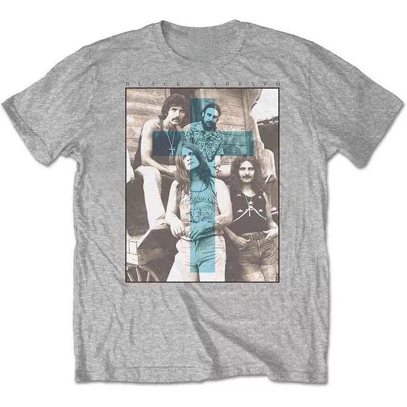 Black Sabbath Band Photo Casual T-shirt Men's and Women's Luxury Band Brand Top 2026 New