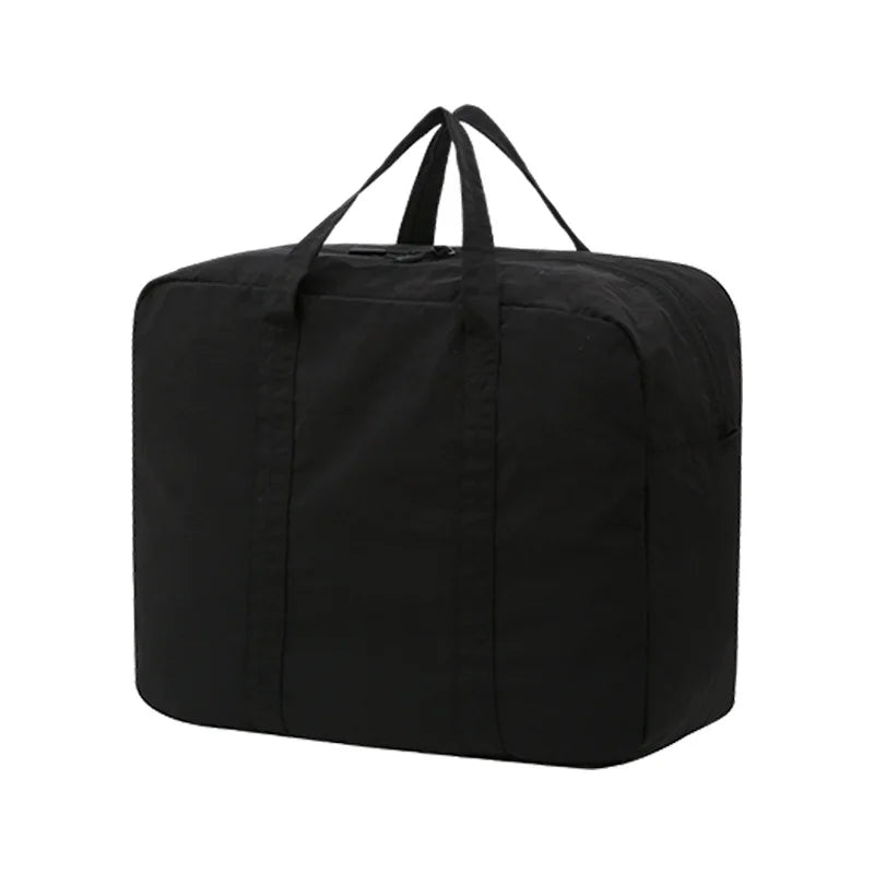 Foldable Travel Bag with Trolley Sleeve,Portable Clothes Organizer Storage Pouch Large Capacity Maternity Bag Luggage Organizer