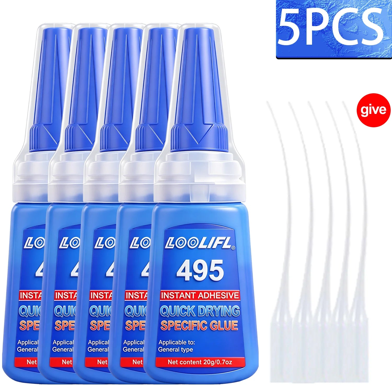 LOOLIFL nail super glue extra strong Fast Drying Nail Rhinestone Glue Nail Glue 3D Shaping DIY Decoration Gem Glue Nail Supplies