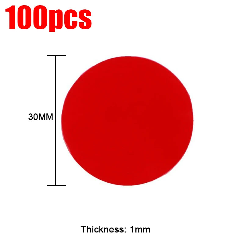 10-100Pcs Transparent Acrylic Double Sided Tape Pads Waterproof No Trace Super Strong Self Adhesive Stickers for Car Home