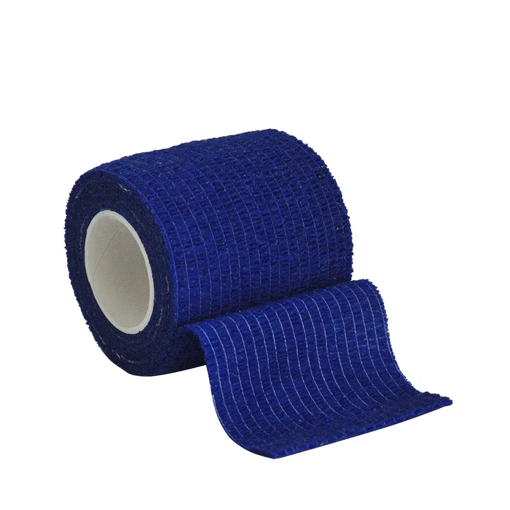1/6roll 2.5/5/7.5/10cm*4.6m Non Woven Elastic Self Adhesive Bandage Cohesive Bandage for Sports Fixing Finger Wrist Leg