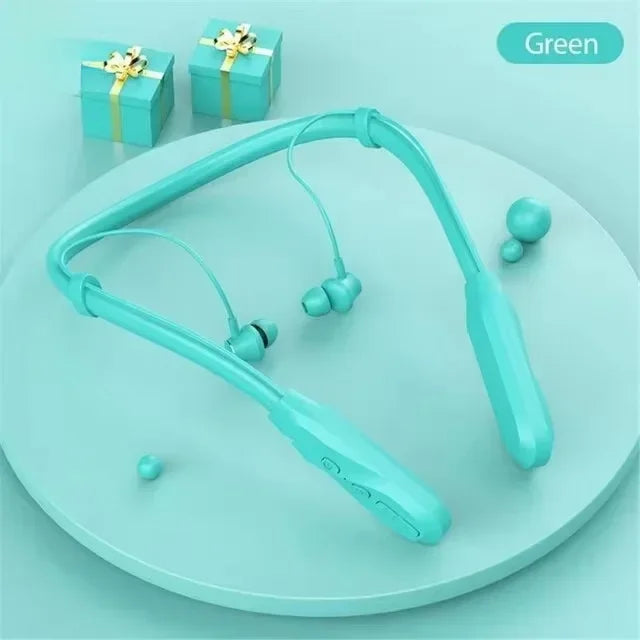 Neckband Bluetooth Headphones Wireless Earphones 9D Sound Sport Game Headset Waterproof Tws Earbuds Mic For Phone New