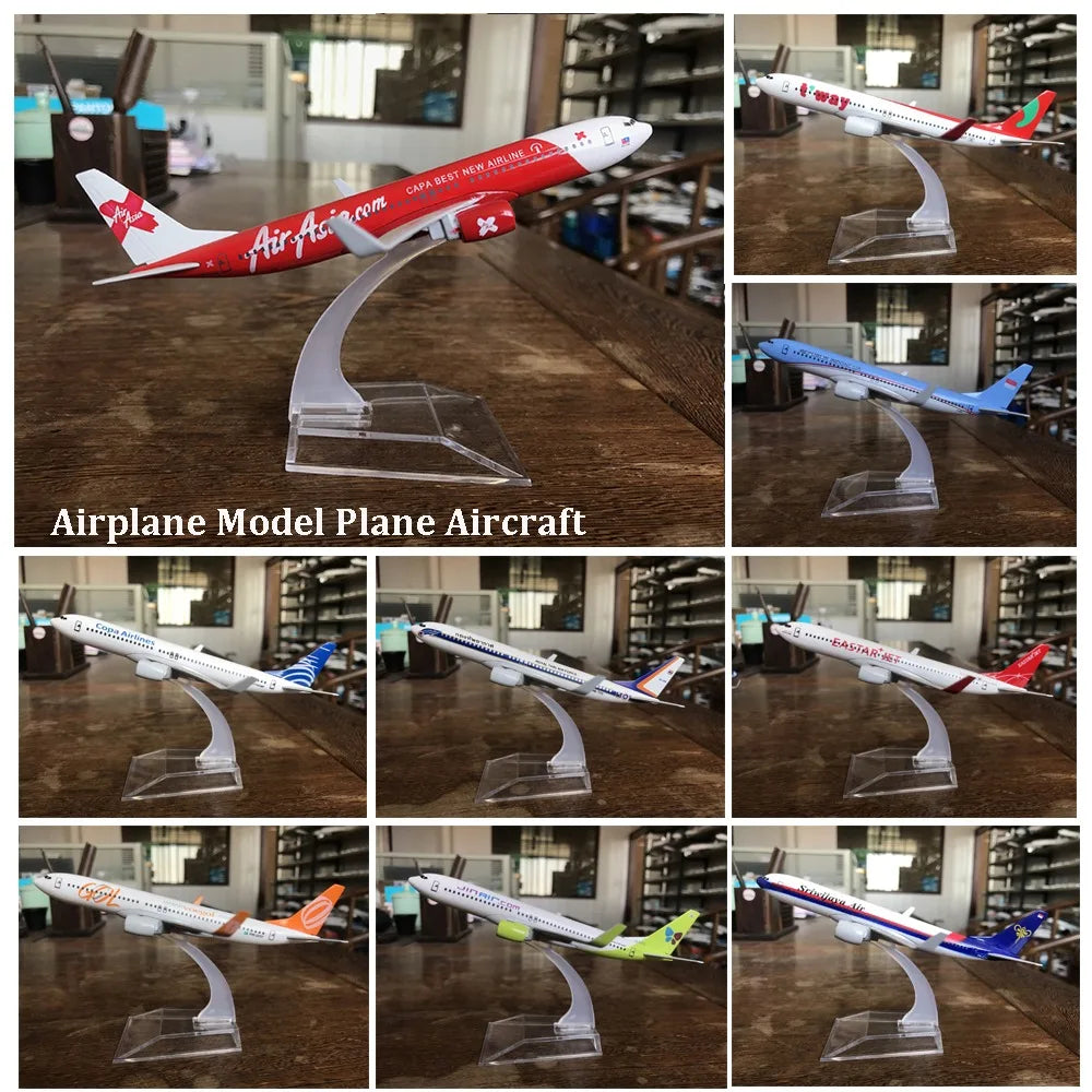 New 15.6cm Brazil Air GOL Airlines Alloy 1/246 Scale Boeing B737 Airways Airplane Model 10 Styles Metal Planes