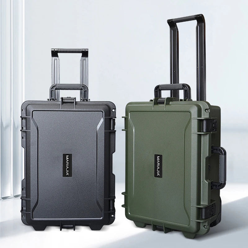 Pull Rod Protective Box Multifunction Precision Instrument Safety Protection Boxes Waterproof Photography Equipment Storage Box
