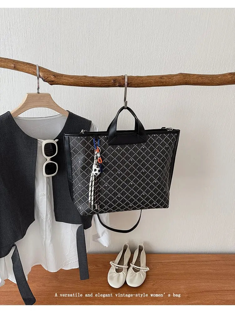 Simple Luxury Crossbody-Bag And Popular Best Diaper Bags For Women Vintage Fashion Tote Large Capacity