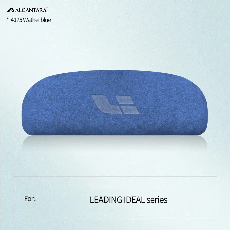 For LEADING IDEAL LiXiang ONE L9 L8 L7 car eyewear case box sunglasses holder alcantara suede Glasses storage box Accessories