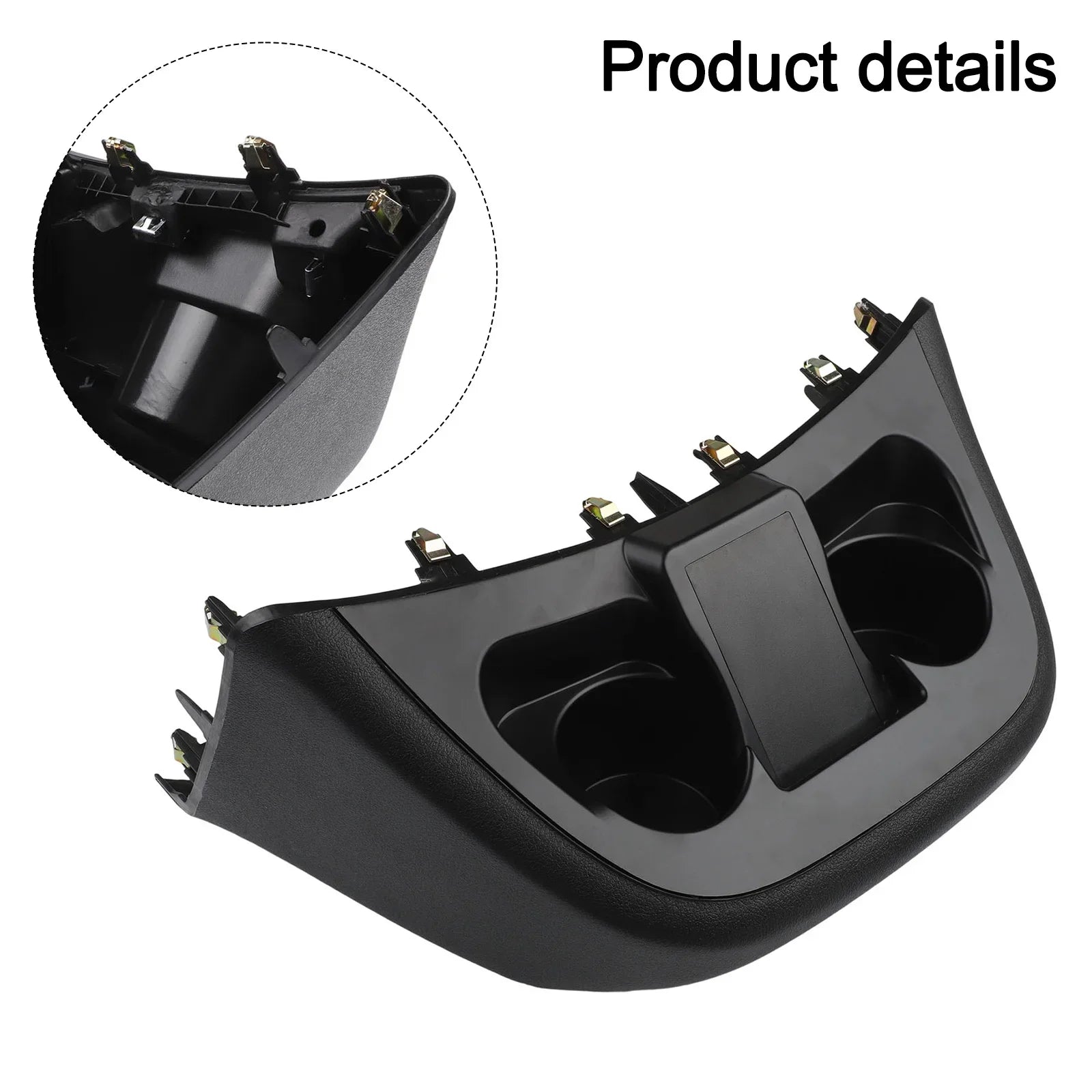 Car Central Control Cup Holder Panel For Mercedes Vito For Metris W447 2016-2023 Center Console Organizer Interior Accessories