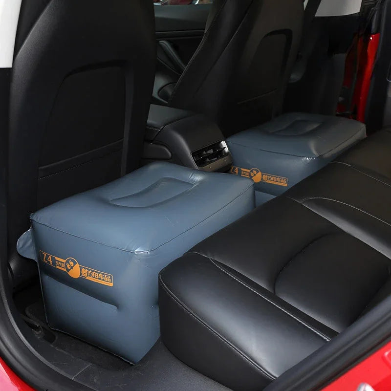 Car Travel Bed Back Seat Gap Padding Inflatable Air Mattress Universal Rear Seat Gap Pad Air Cushion Bed Car Accessories 2017-26