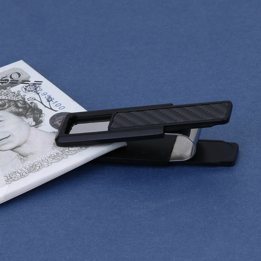 Metal Money Clip Minimalist Wallet Clip Lightweight Small Money Clip Multi-Function Front Pocket Wallet Clip for Men Gift