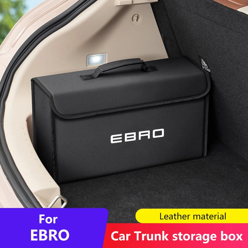 For EBRO S400 S700 S800 2025 Car Trunk Storage Box Organizer Foldable Stowing Tidying Bag Car Interior Storage Accessories