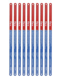 10PCS 300mm Bi-Metal Hacksaw Blade Hand Saw Blades 14T/18T/24T For Meat Wood Cutting Woodworking Tool