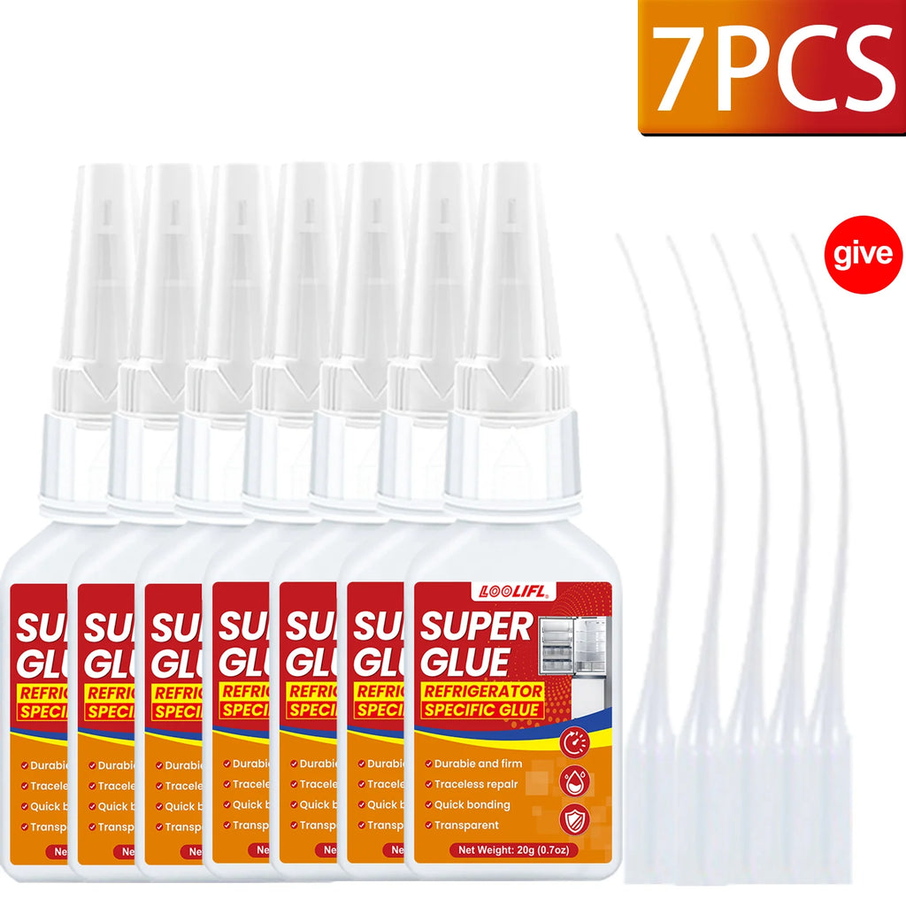 1-10PCS Super Glue Super Strong Adhesive, Suitable for Instant Transparent Adhesive of Plastics, Metals, Wood, Crafts, Glass, Ce