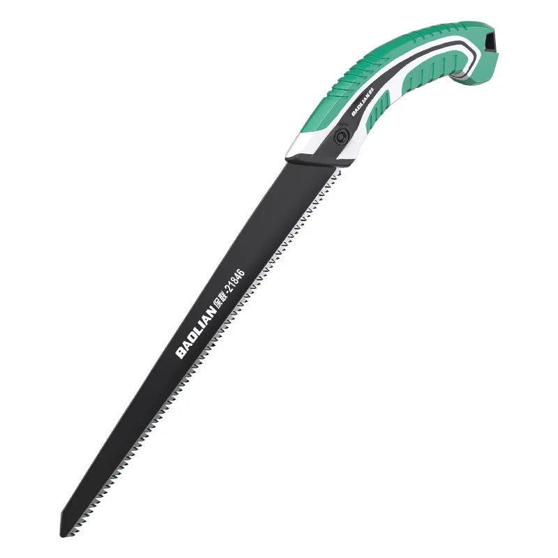 BAOLIAN SK5 High Hardness Steel Garden Logging Saw with Three Sided Grinding Teeth PTFE Coated for Anti-Rust Fast Cutting