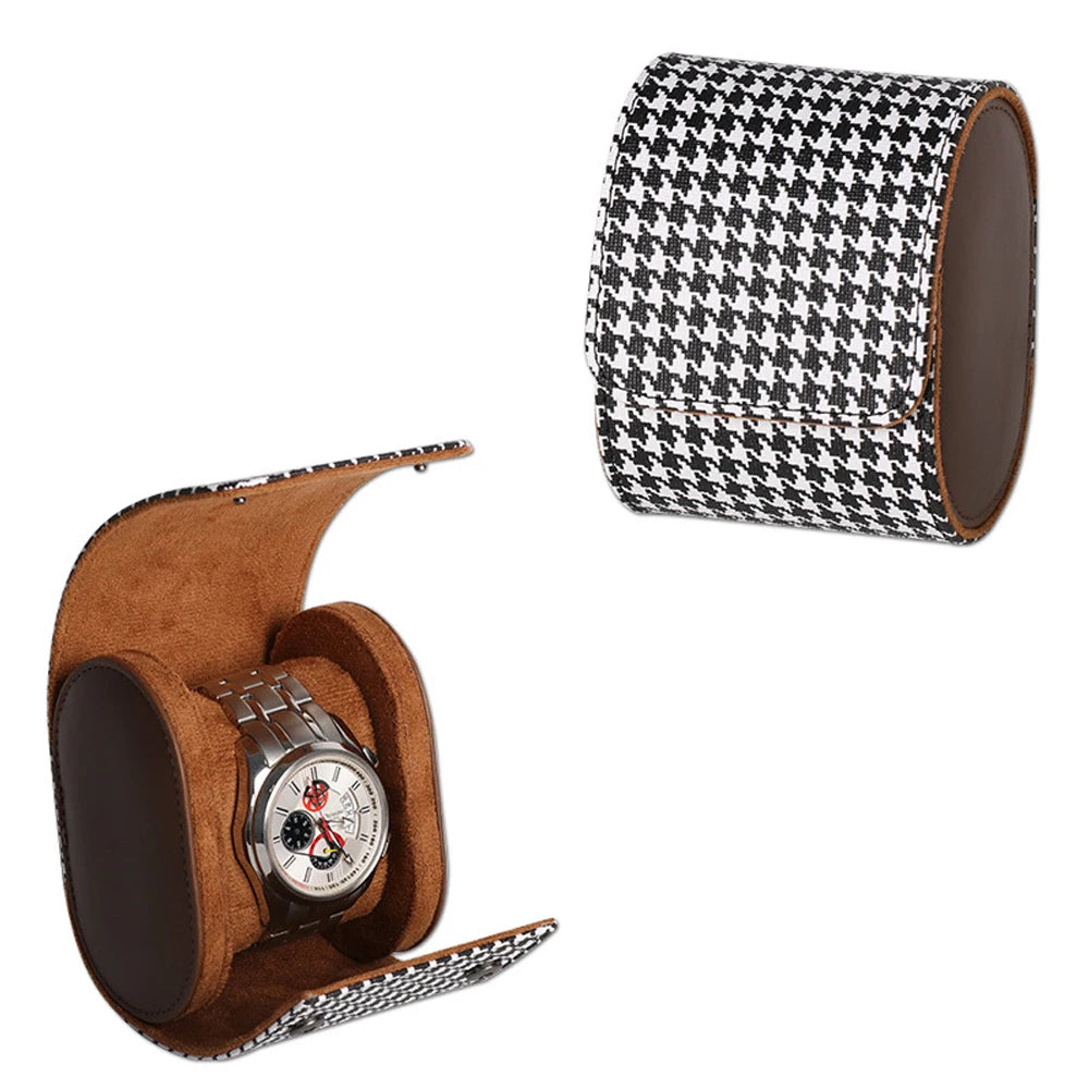 Watch Roll Travel Case-1/2/3 Slot Watch Storage and Organizer-Secure Storage with Innovative Removable Pillows & Solid Dividers