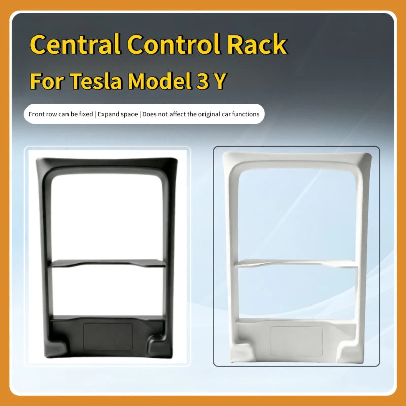 Central Control Rack for Tesla Model 3/Y 2021-2023 Center Armrest Storage Box Tray Console Organizer Glasses Holder Accessories