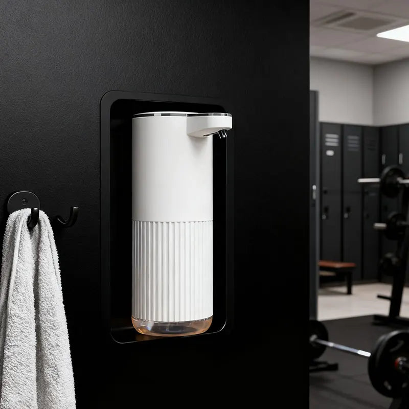 350ml Multifunctional Automatic Soap Dispenser Touchless Foam/Gel Dispenser 4 Level Wall Mount Hands Free Auto