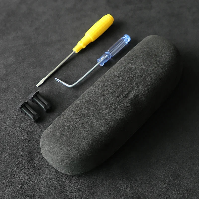 Applicable For Mercedes-Benz A/B/C/E/GLC/GLA/GLB/GLE Premium Suede Car Glasses Case Sunglasses Sun Glasses Storage RackHolder