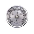 Metal Barometer Gold Frame Wall Hanging Wireless Alarm Clock Barometer Thermometer Hygrometer For Indoor Outdoor K2S0