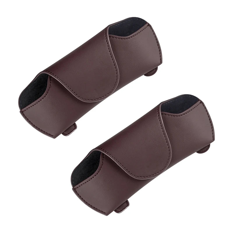 For Porsche Macan Cayenne Panamera Cayman Boxster 911 Taycan Car Sunglasses Clip Glasses Box Auto Interior Accessories
