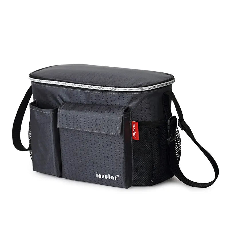 Fashion Cart Hanging Stroller Bag Thermal Insulation Mommy Bags Baby Diaper Bags Waterproof Changing Bag