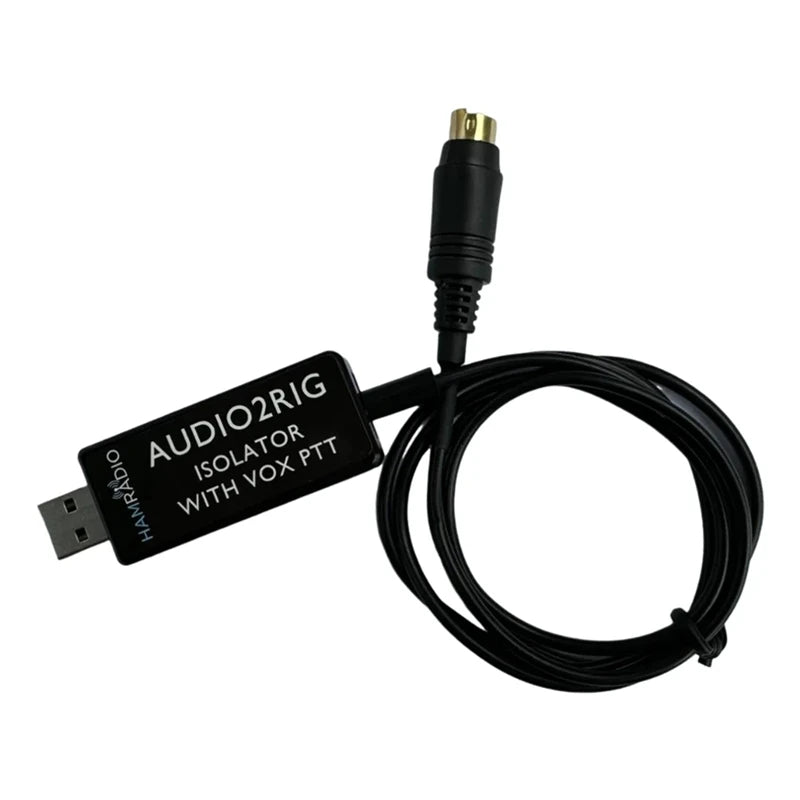 Radio Connector Digital Modes Interface for Amateur Radio with Built-in Audio Codec PTT KIT FT8-ABAM