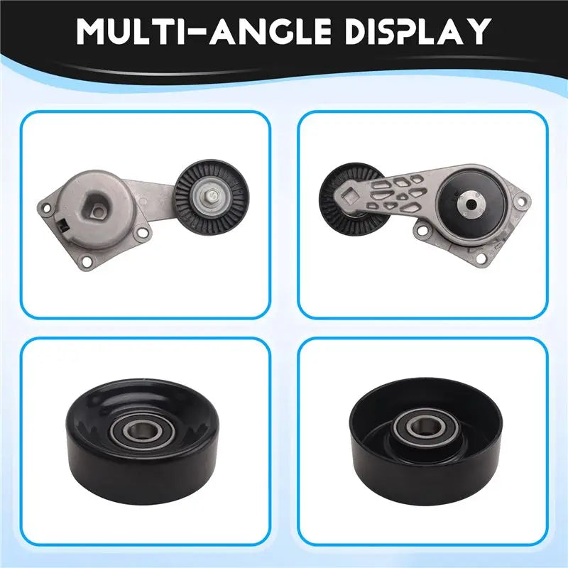 VC-Innovative-Kit Includes Drive Belt Tensioner Serpentine Belt 90K-38274A ACK061025 DBK061025B For Ford F-150 F-250 F-350