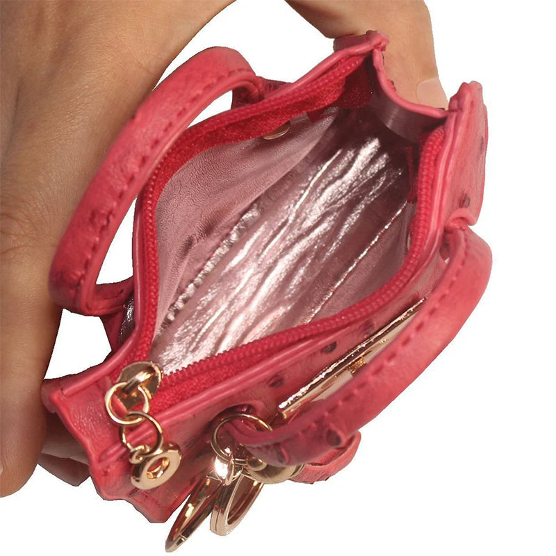 Multifunction Leather Key Bag Wallet Clutch Zipper Coin Purse Wallet Bluetooth Earphone Bag Credit Card Case Mini Storage Pouch
