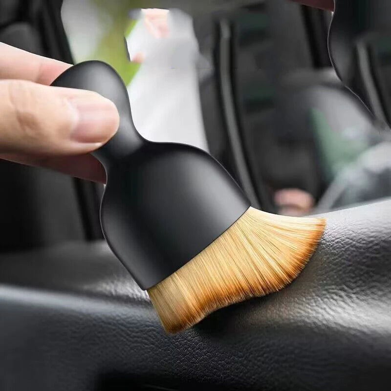 Car Interior Cleaning Brush Auto Center Console Air Outlet Clean Soft Brush Car Crevice Dust Removal Detail Brushes