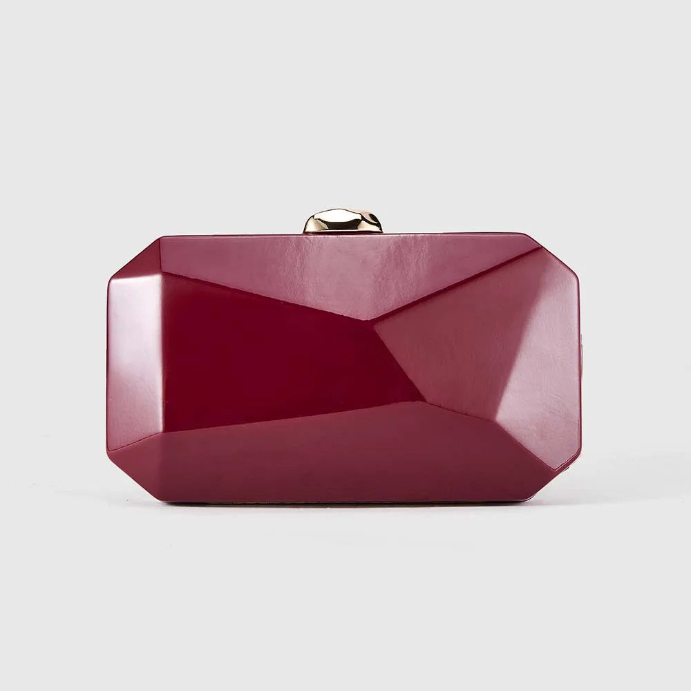 PU clutch bag rose shape Valentine's Day gift messenger dinner bag