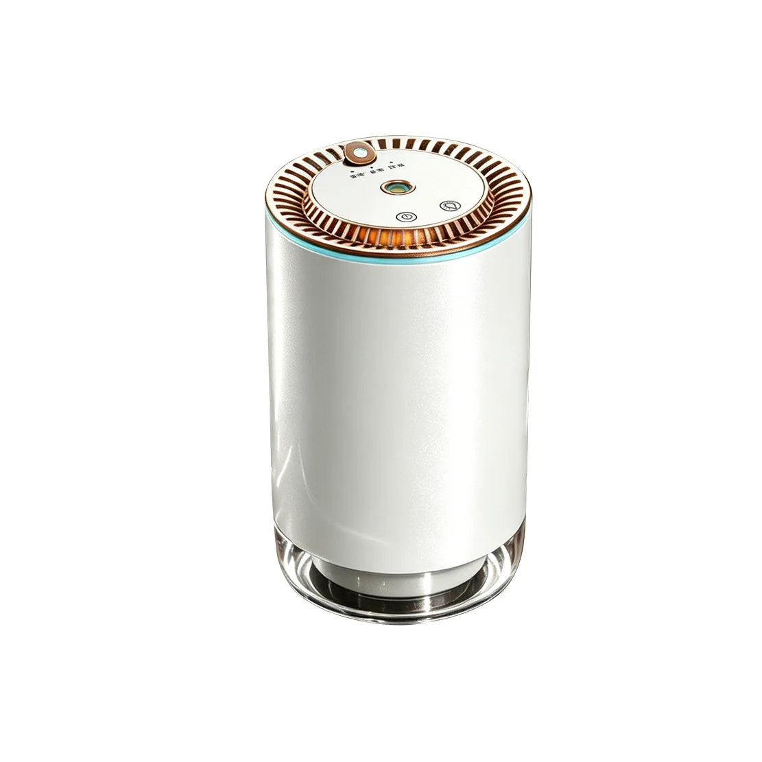 Car Aromatherapy Perfume with Automatic Spray Aluminum Alloy Metal Odor Remover with Colorful Star Ceiling Atmosphere Light