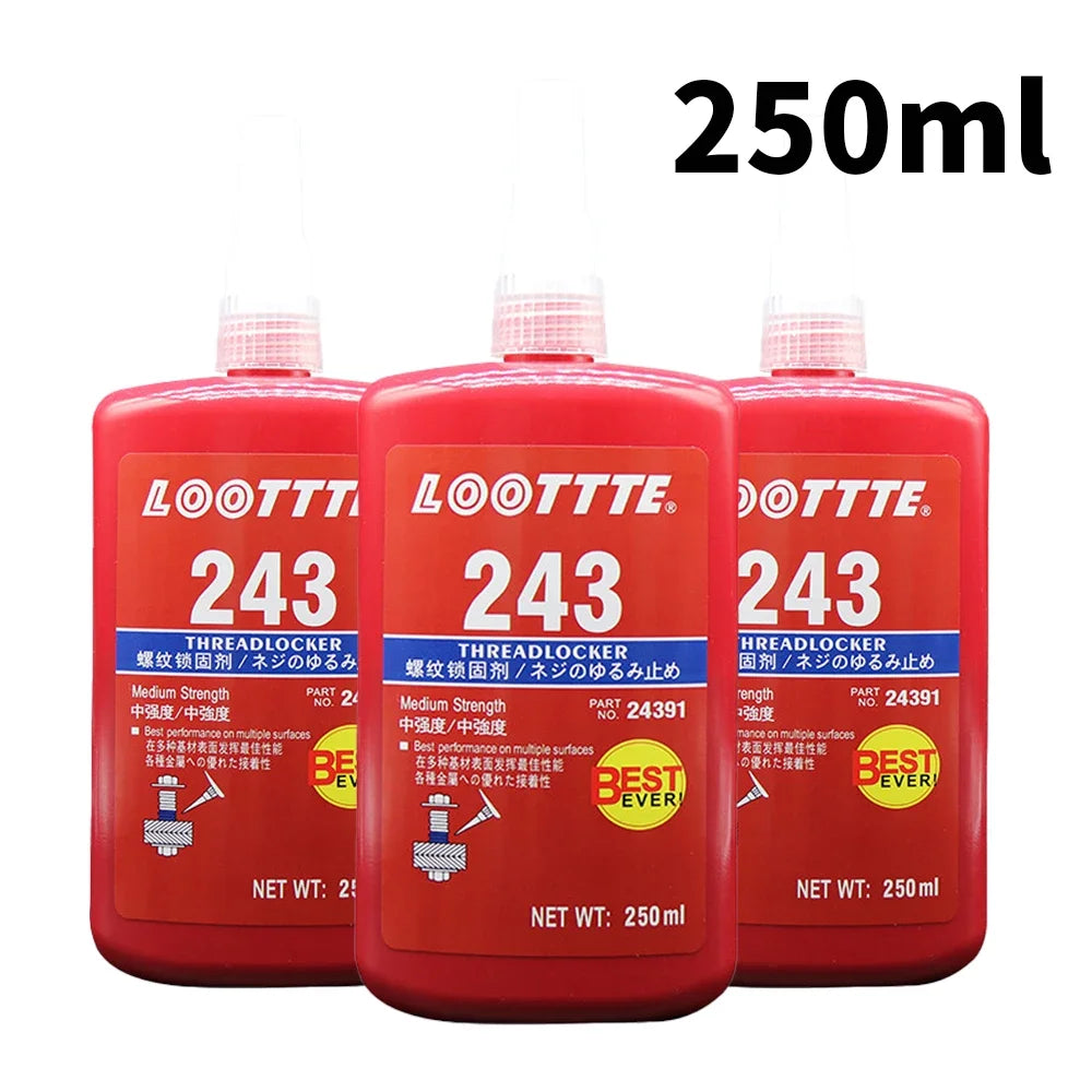 1/2/3pcs Threadlocker Screw Glue Quickly Cured Thread Locking Agent Anaerobic Adhesive Corrosion-Resistant Anti-Loosening Glue
