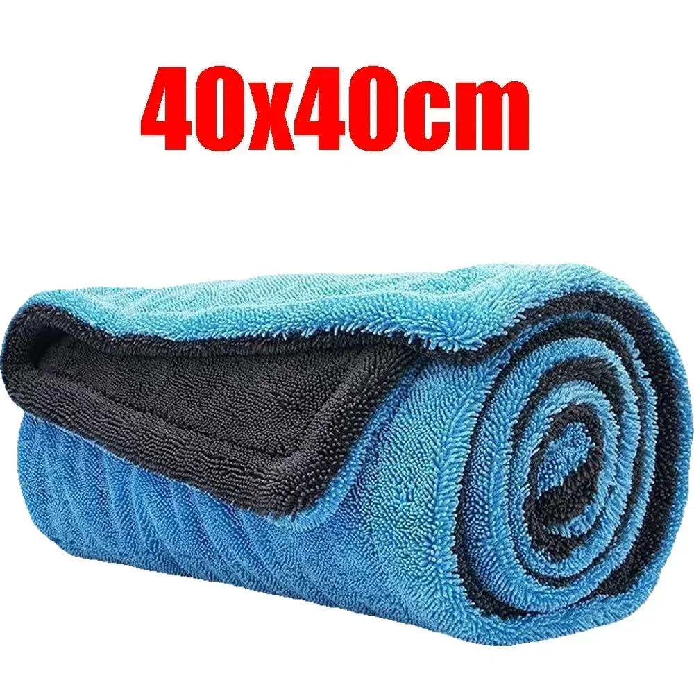 1400GSM Car Towel Car Detailing Rags Quick Drying Cloth Multi-Purpose Car Wash Towel For Car Window Cleaning And Auto Care