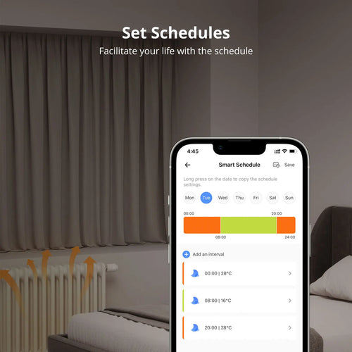 1-6PCS SONOFF TRVZB Zigbee Thermostatic Radiator Valve Smart Home eWeLink App Remote Control Works with SONOFF ZB Bridge-P