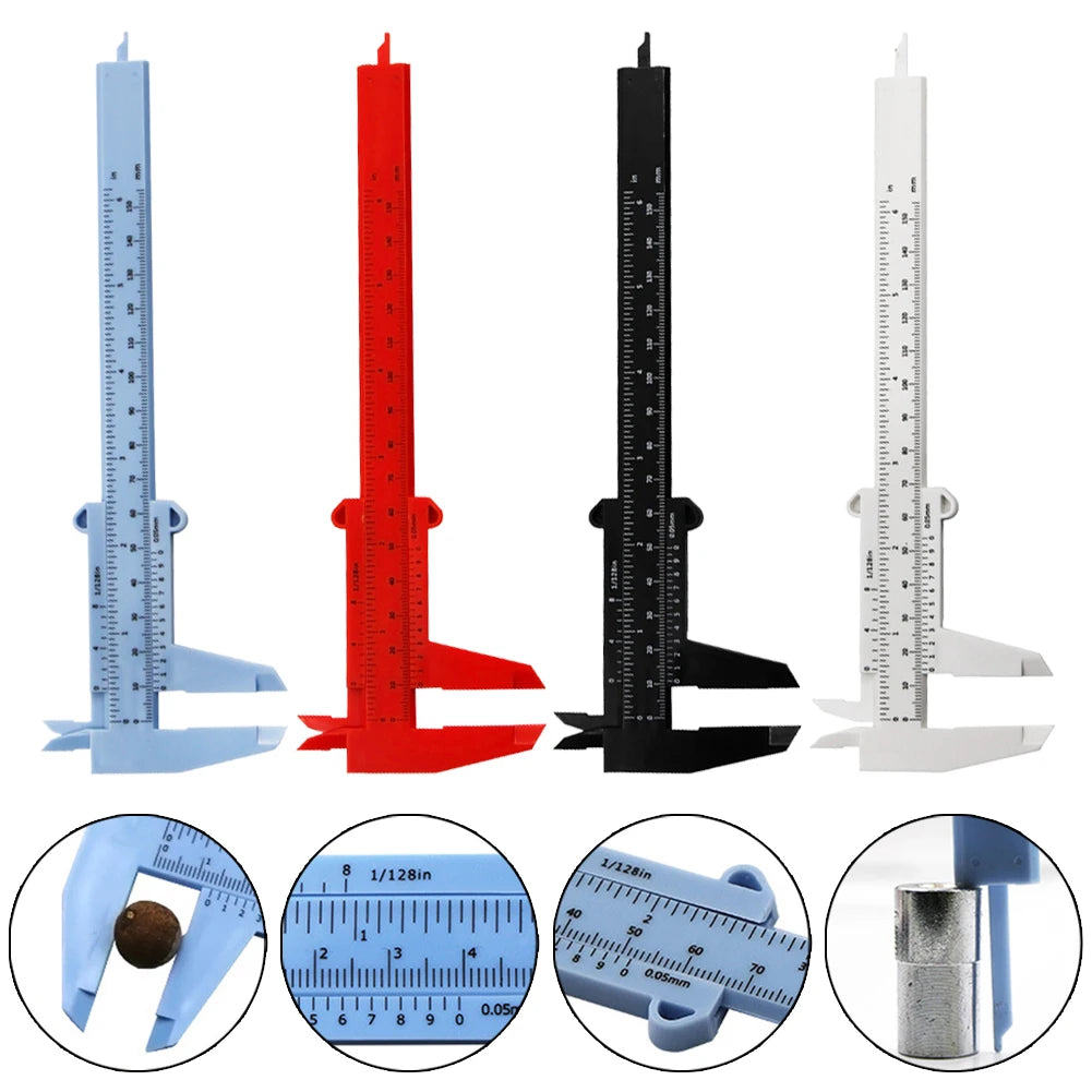 Measuring Tool Vernier Calipers Calipers Ruler Scale School Measure Tool Rule 0-150mm Double Exhibition Gift Jewelry Measurement