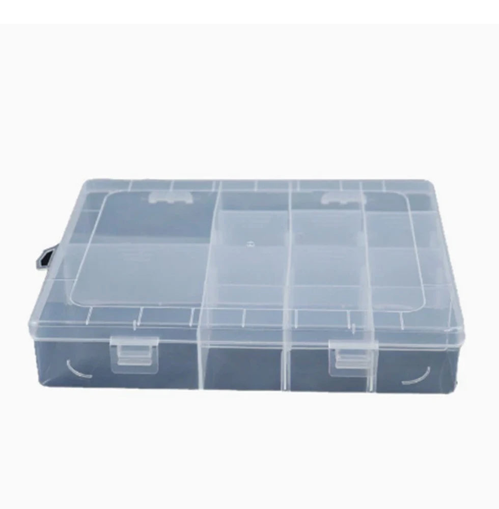Disassemblable 14-Compartment Plastic Box Hardware Accessories Tools Desktop Drawer Accessories Fishing Gear Split Bean Containe