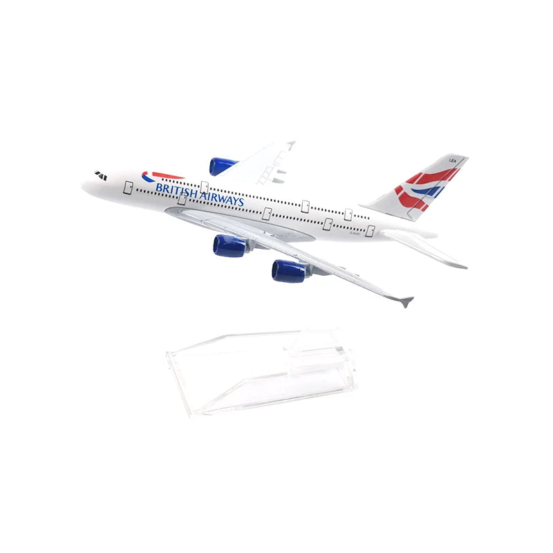 JASON TUTU  Aircraft Model Boeing 747 B787 B777 Planel Airplane Airbus A380 A320 Diecast Metal 1/400 Scale Planes Collect Gifts