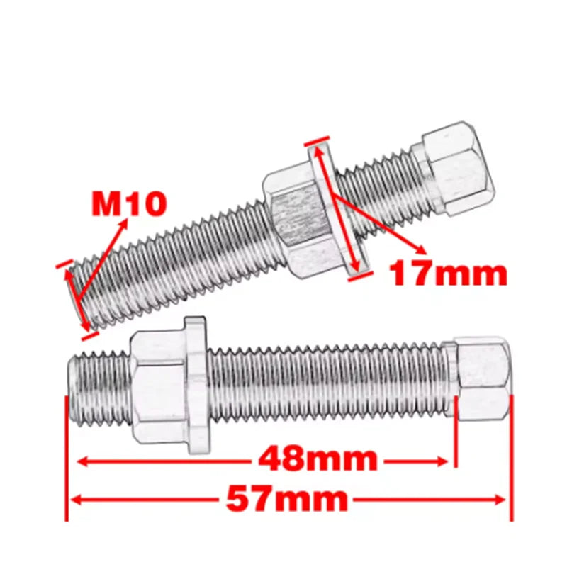Motocross CNC Rear Axle Blocks Chain Adjuster Bolt For KTM EXC EXCF SX SXF XC XCF XCW TPI 6 Days ADVENTURE DUKE ENDURO SXS SMC/R