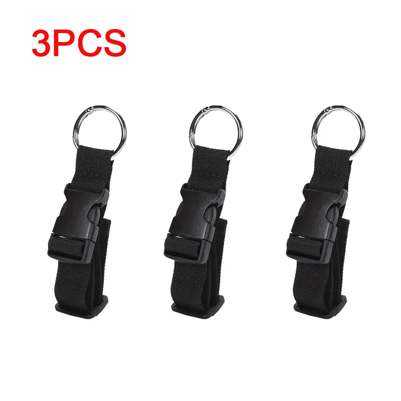 Travel Luggage Fixed Strap Backpack External Strap with Release Buckle Portable Strap Luggage Belt Jacket Holder BDK01