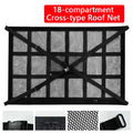 Car Ceiling Cargo Net Strong Load-Bearing Mesh Car Roof Storage Organizer Car Ceiling Net Storage For SUV Long Trip Camping