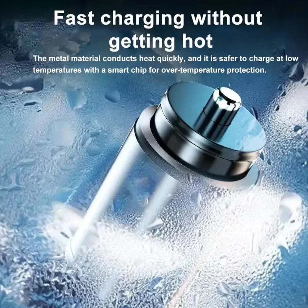 100W Mini Car Charger Fast QC3.0 PD30W USB Type C 2 Port For iPhone 16 17 Pro MAX Samsung Fast Charging Car Charger Adapter