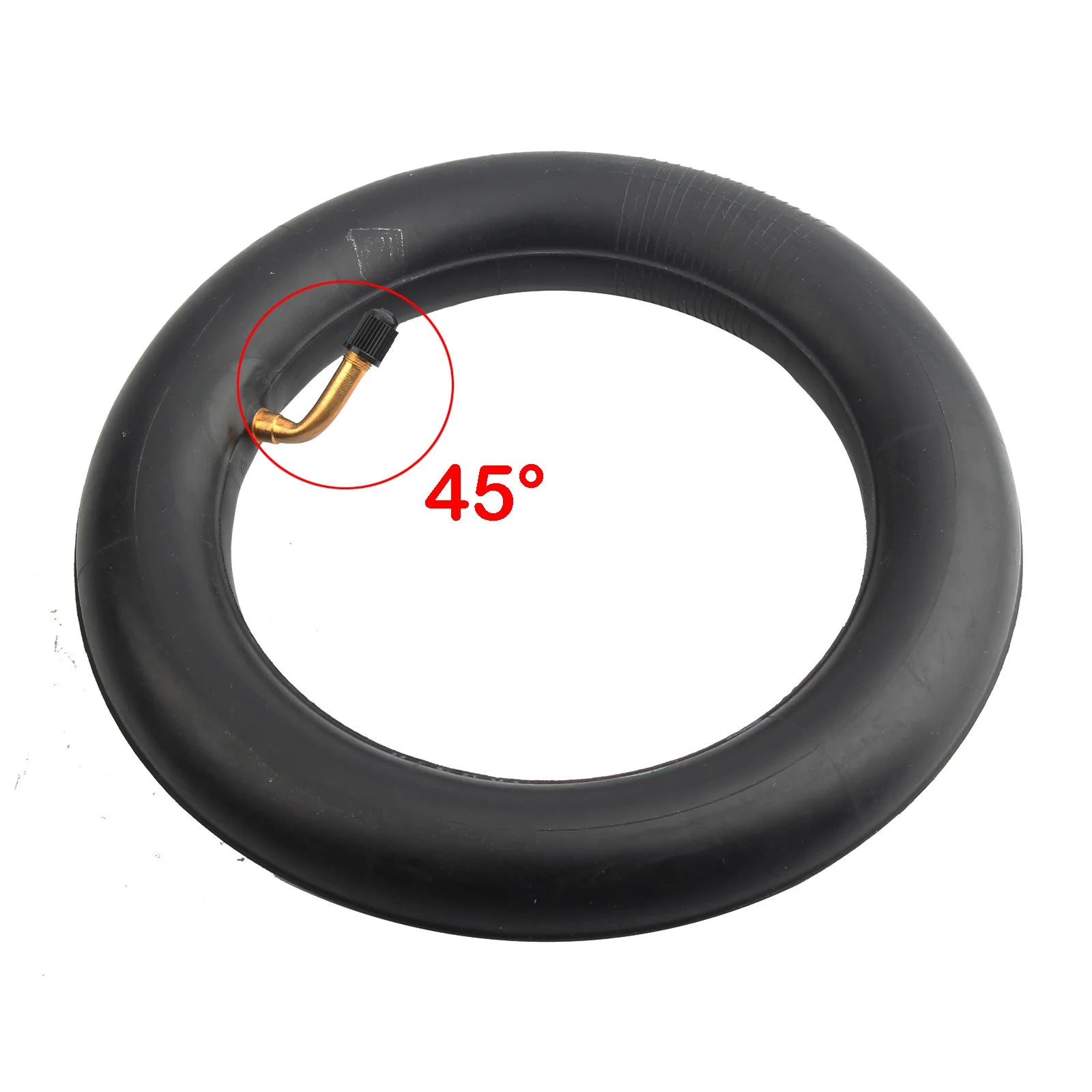10X2.50 Inner Tube 10x2.5 Camera with Bent Valve 45 90 Degree for 10 Inch Baby Stroller Pram Scooter Electric Scooter Skateboard