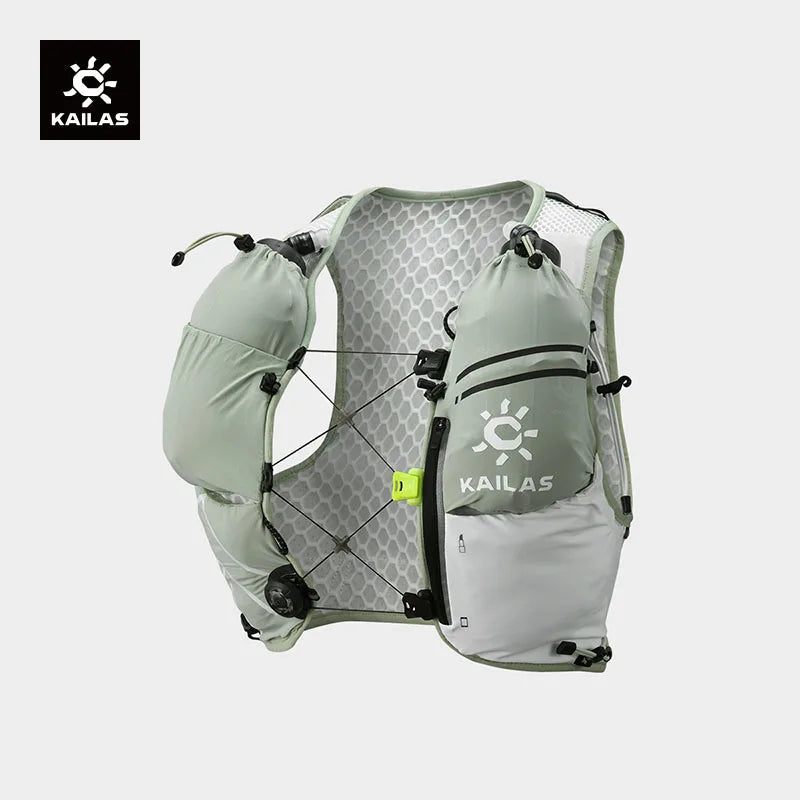 KAILAS FUGA AIR 7L Women Travel Marathon Trail Running Hiking Cycling Backpacks with Dual Soft Water Bottles KA2554006