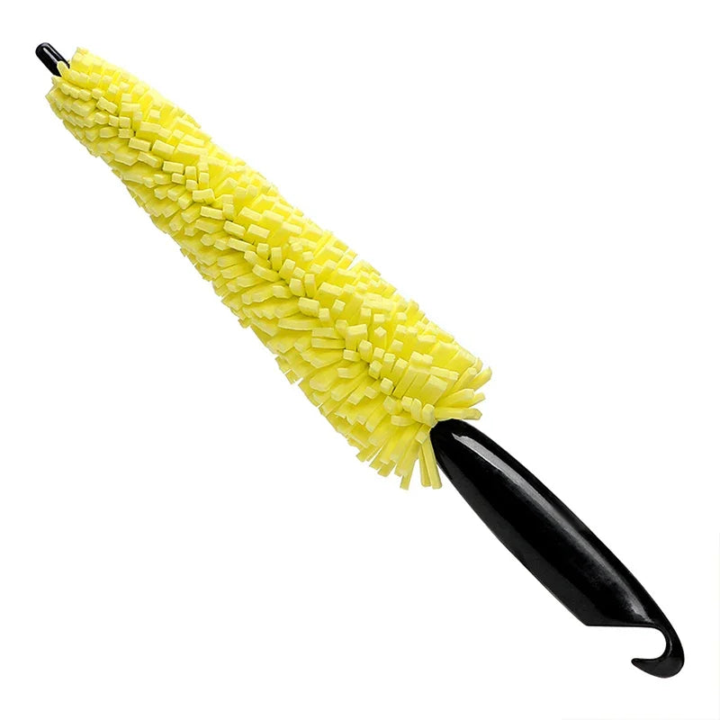 Vehicle Cleaning Brush Plastic Handle  Wheel Rim Tire Washing Tools Car Detailing Brush Set Car Rim Scrubber Cleaner Duster