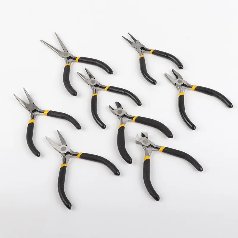 Multifunction Stripping Needle Pliers Long Nose Steel Cutting Clamping Pliers Tools For DIY Small Jewelry Accessory